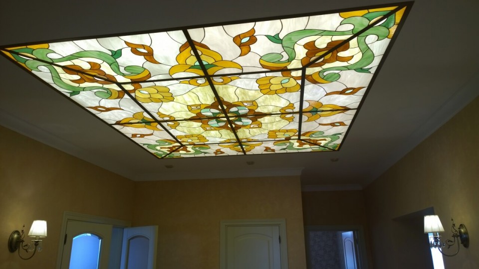 Заказать световой потолок с фотопечатью в г. Пущино